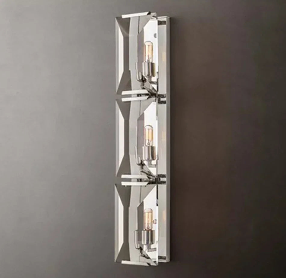 DecorBites™ Crystal LED Wall Sconces - Retro Style Bedroom Living Room Wall Lamp