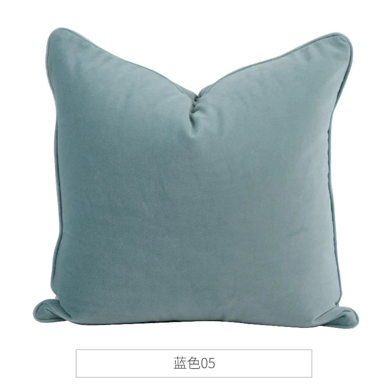 Funda de almohada DecorBites™ Luxe Italy de terciopelo, funda de cojín de alta calidad para sofá de sala de estar