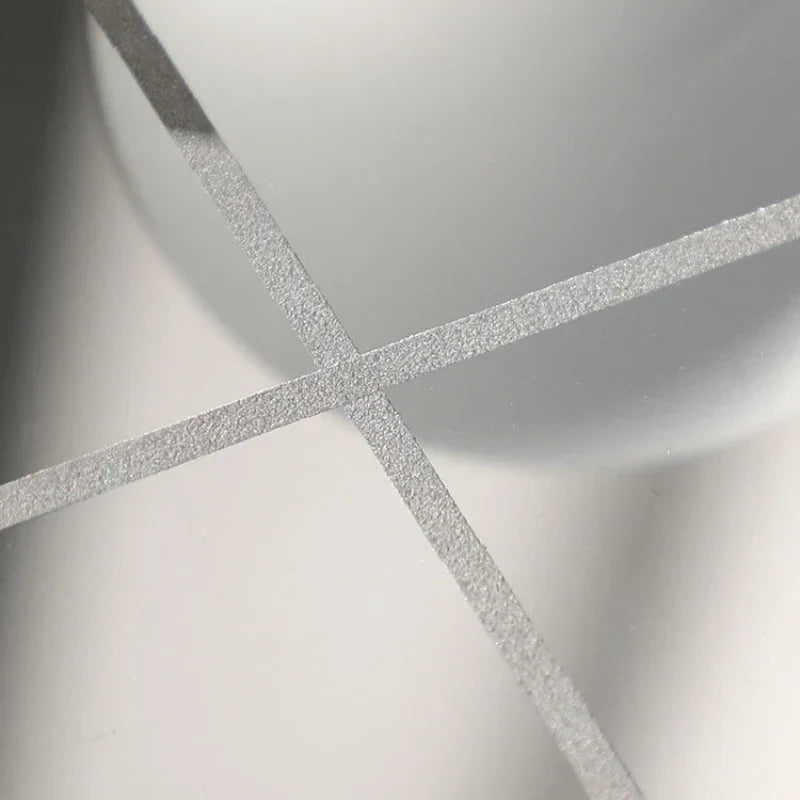 DecorBites™ Frosted Glass Geometric Chessboard - Home Decor Handicrafts & Accessories