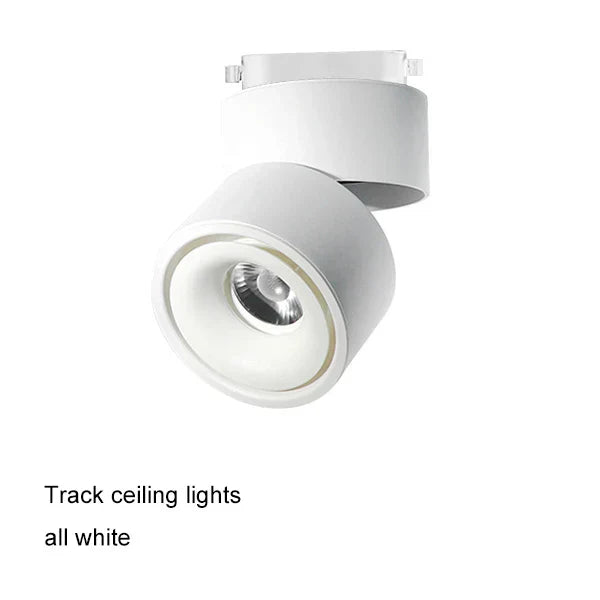 DecorBites™ COB LED Ceiling Spot Light, Adjustable Angle, Black/White Shade, AC85-265V