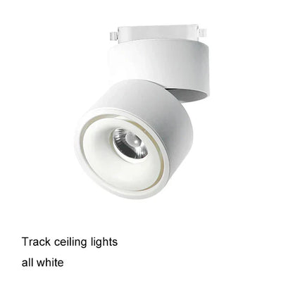 DecorBites™ COB LED Ceiling Spot Light, Adjustable Angle, Black/White Shade, AC85-265V