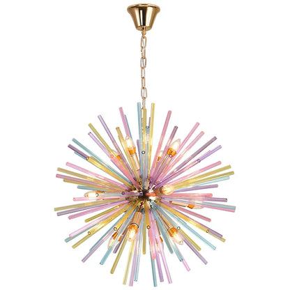 Decorbites™ Dandelion-Hängeleuchte: Lebendige Kinder-Kronleuchter-Beleuchtung für moderne, farbenfrohe Räume