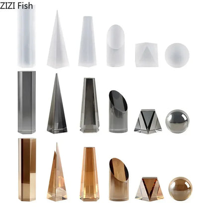 ديكور بايتس™ - عمل فني هندسي من الكريستال متعدد السطوح - ديكور مكتبي - ديكور منزلي حديث