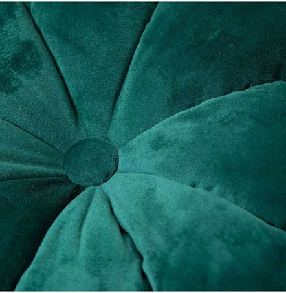 DecorBites™ Ethnic Print Tassel Cushion Cover - Round Dutch Velvet Sofa Pillow