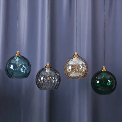 Lámpara de araña LED colgante con bola de cristal DecorBites™ para dormitorio, comedor y cocina