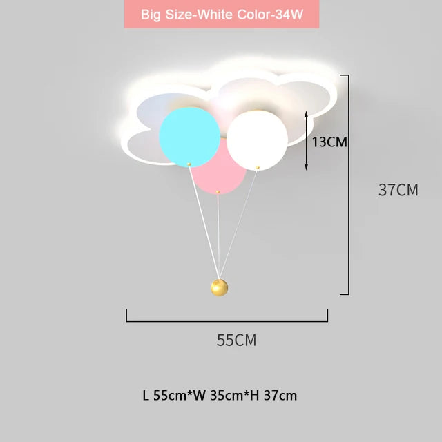 Acrylic Balloon Ceiling Chandelier