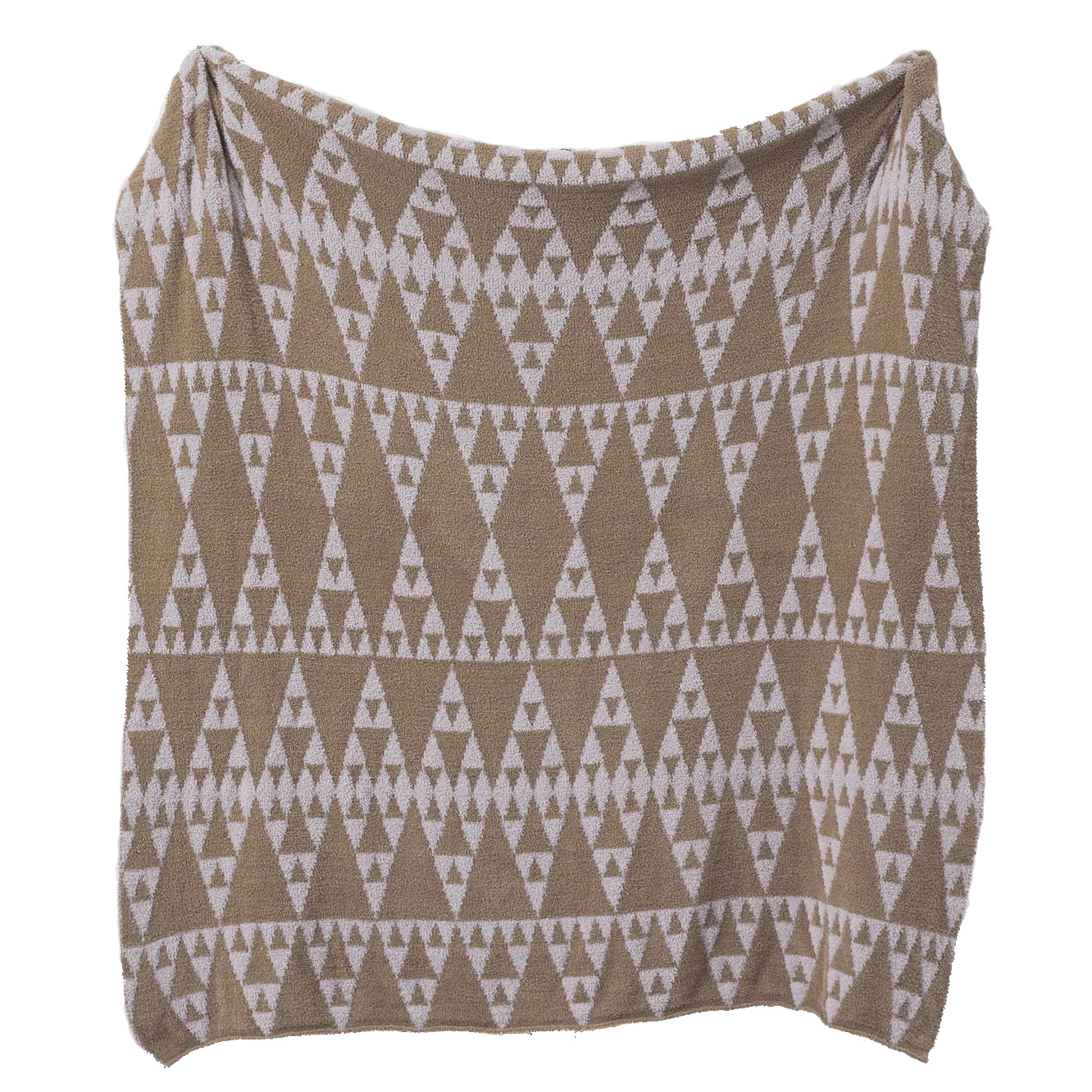 DecorBites™ Bohemian Flower Knitted Throw Blanket