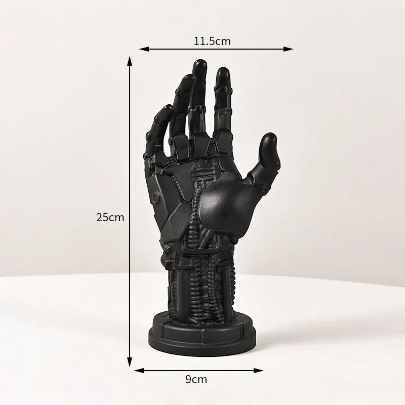 DecorBites™ Cyberpunk Mechanical Arm Desktop Stand - Simulated Robot Hand Sculpture