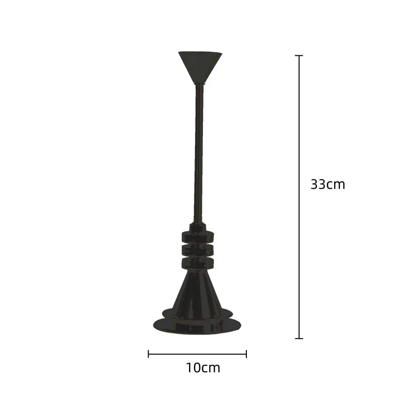 DecorBites™ Gold Geometric Candle Holder Candelabrum for Wedding Centerpieces and Home Decoration