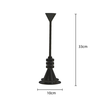 DecorBites™ Gold Geometric Candle Holder Candelabrum for Wedding Centerpieces and Home Decoration