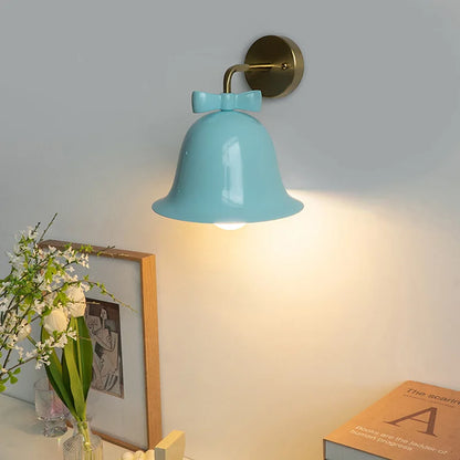 DecorBites™ Bowknot Bell Wall Lamp E27 LED Glass Bedroom Kitchen Island Kids/Princess Room