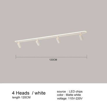 أضواء سقف LED سوداء من DecorBites™ لغرفة المعيشة والمطبخ وديكور غرفة النوم