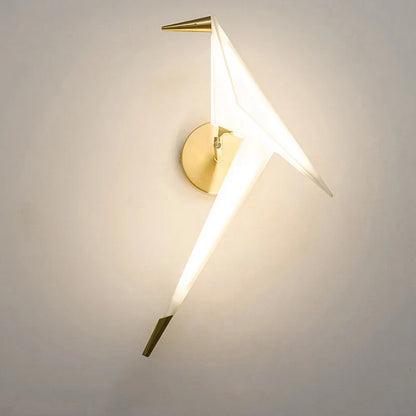DecorBites™ Little Bird LED Wall Lamp: Modern Light Luxury Fixture for Bedroom, Living Room.