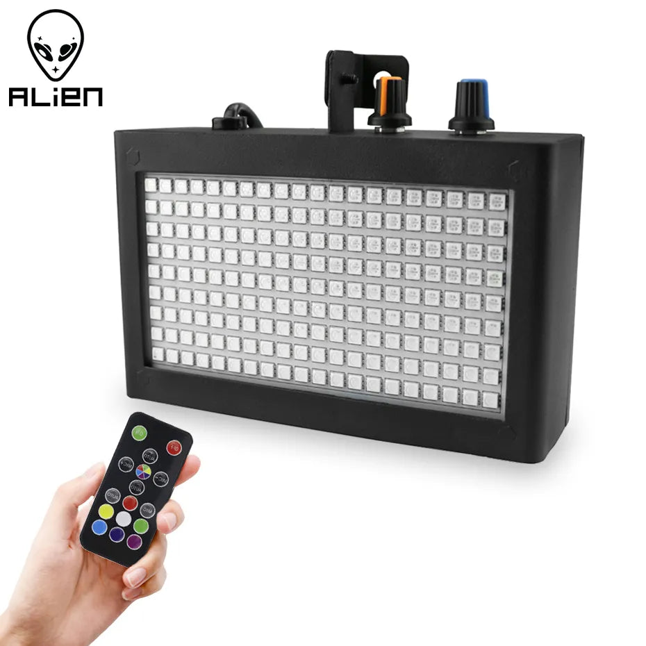 Decorbites™ LED Stroboskop-Blitzeffekt-Licht mit Tonsteuerung für Bühnen-, Disco-, DJ- und Partybeleuchtung