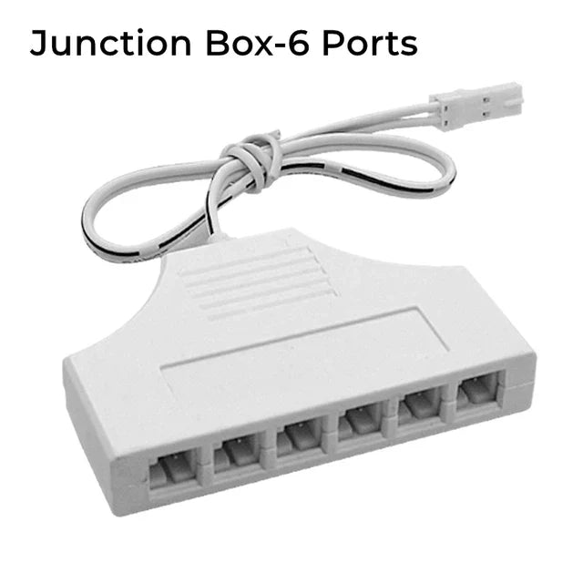 مصباح بار خزانة LED من DecorBites™ لشريط إضاءة رفوف الكتب الزجاجي مقاس 8 مم