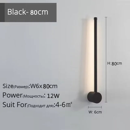 DecorBites™ LED Strip Wall Lamp for Creative Staircase Aisle Background Wall Lights