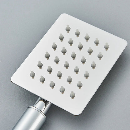 رأس دش محمول من DecorBites™ مصنوع من الفولاذ المقاوم للصدأ باللون الأسود للمياه الساخنة والباردة