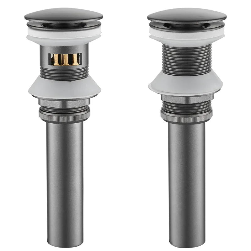 DecorBites™ Brushed Gold Pop-up Drain Assembly Kit for Bathroom Sink Vessel Vanity