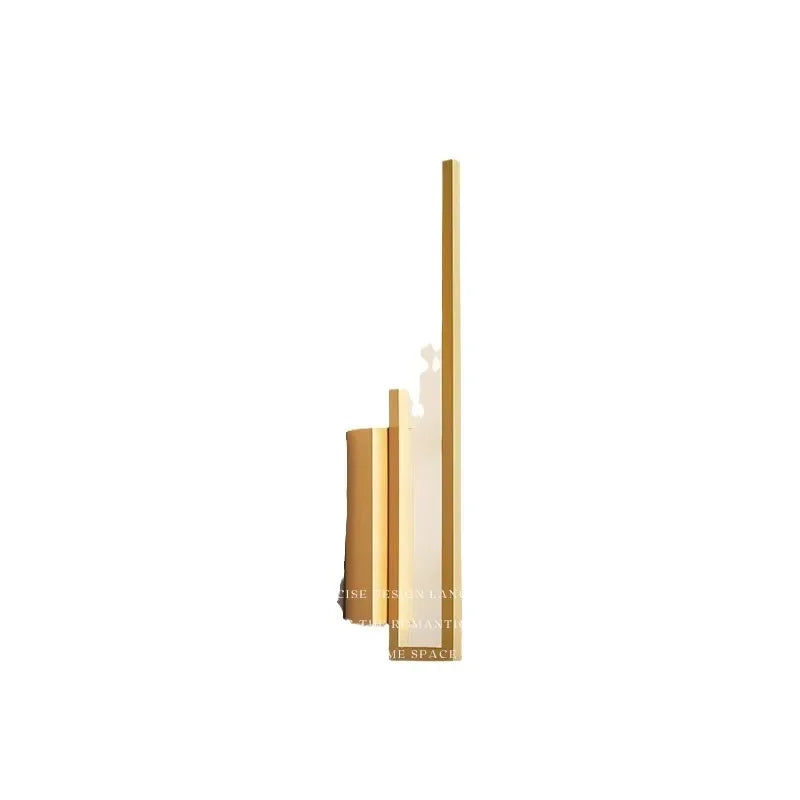 DecorBites™ Brass Wall Light Sconce, Dimmable & Modern for Foyer, Bedroom, Restaurant & Aisle