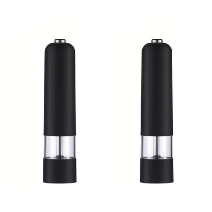 DecorBites™ Automatic Salt Pepper Grinder | Electric Spice Mill for Seasoning Adjustable Coarseness