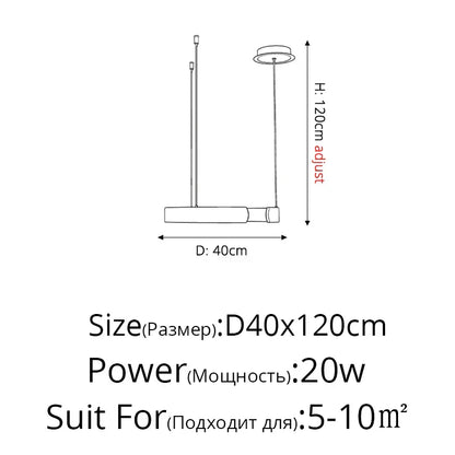 DecorBites™ LED Chandelier: Modern Indoor Lighting for Bedroom, Living Room, Study Hall