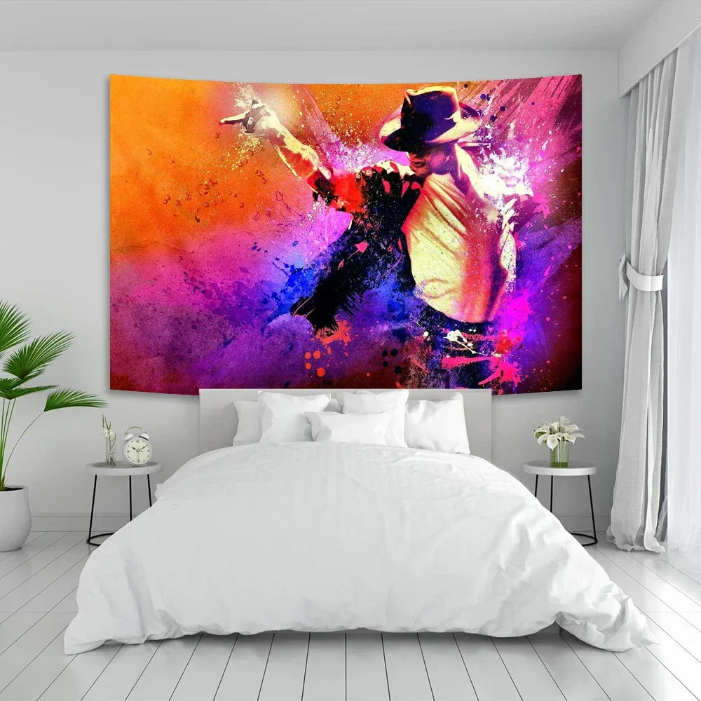 Decobites Michael Jackson Wall Tapestry - Home Decor & Gifts