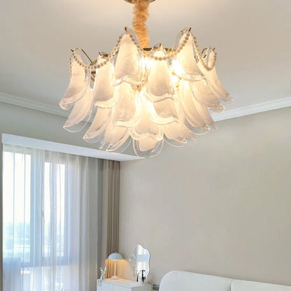 DecorBites™ Crystal Chandelier: Modern Light Luxury for Living Room, Bedroom, Dining.