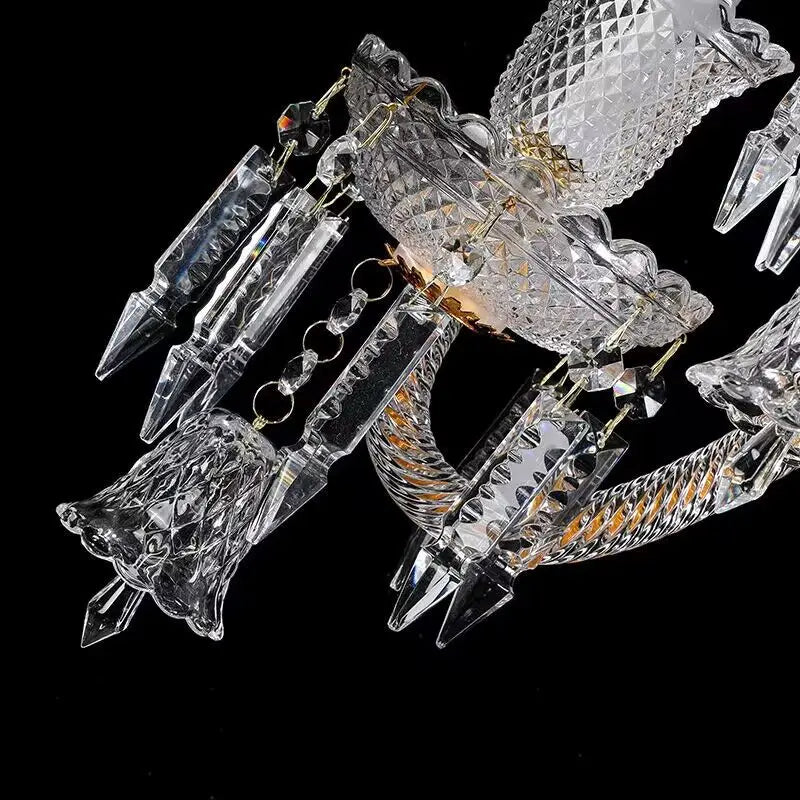 DecorBites™ Crystal Wall Lamp for Bedside Aisle Ktv LED Lights