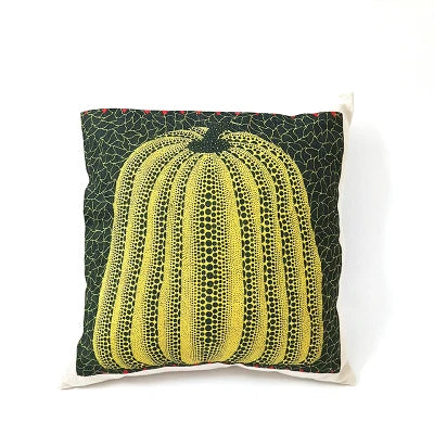 غطاء وسادة قطني بتصميم قرع من DecorBites™ لديكور الأريكة العصري - غطاء سميك وأنيق