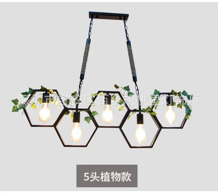 DecorBites™ Industrial Style Pendant Light for Bar, Restaurant - Retro Creative Personality