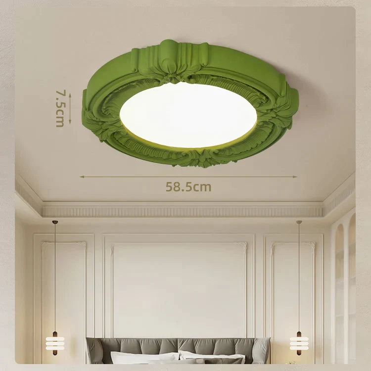 DecorBites™ French Style Ceiling Light - Elegant, Retro, Romantic Master Bedroom Lighting