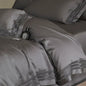 Decobites Luxury Embroidery Wide Edge Bedding Set in Soft Lyocell Fabric