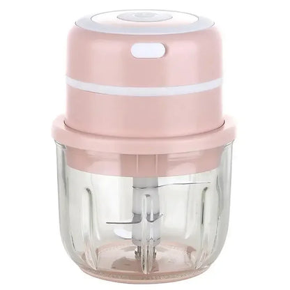 DecorBites™ Electric Food Chopper Mini Garlic Masher Meat Grinder Vegetable Chopper