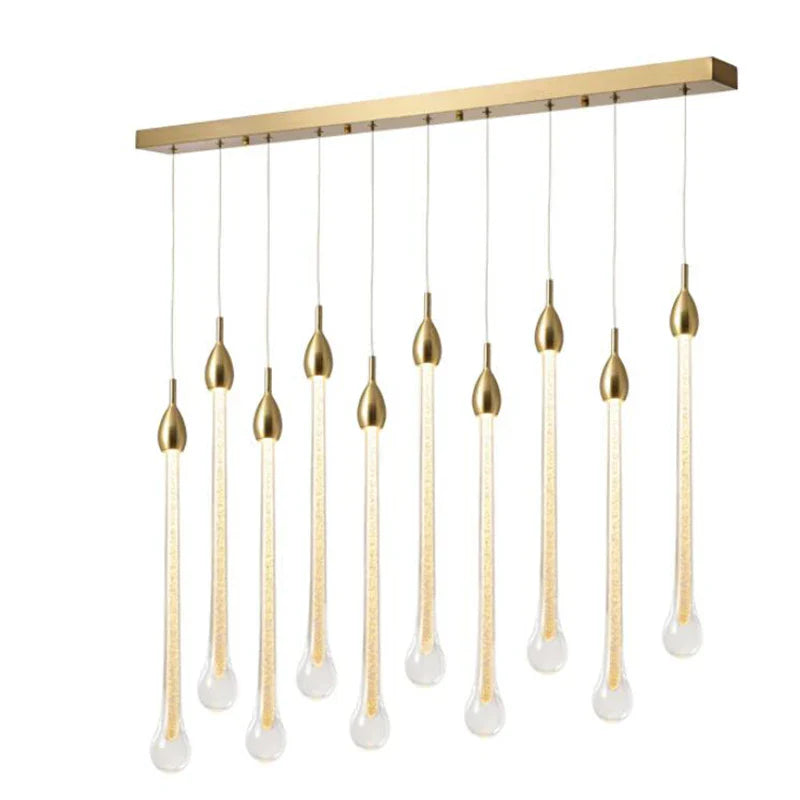 ثريا LED دائرية للسلالم من DecorBites™ بقوة 3 وات: كريستال K9، تركيبات معدنية، مصباح DIY للفيلا