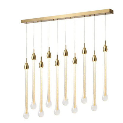 ثريا LED دائرية للسلالم من DecorBites™ بقوة 3 وات: كريستال K9، تركيبات معدنية، مصباح DIY للفيلا