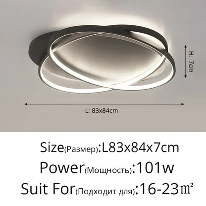 DecorBites™ Dimmable Ceiling Chandeliers for Living Bedroom Dining Room Lighting