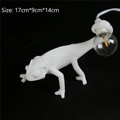 DecorBites™ Chameleon Night Light for Bedroom Decor and Reading Lamp