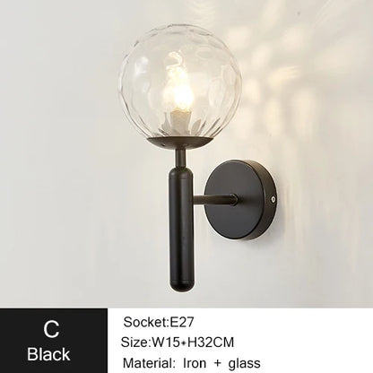 DecorBites™ Iron LED Sconce Lamp for Modern Bedroom and Living Room Lighting
