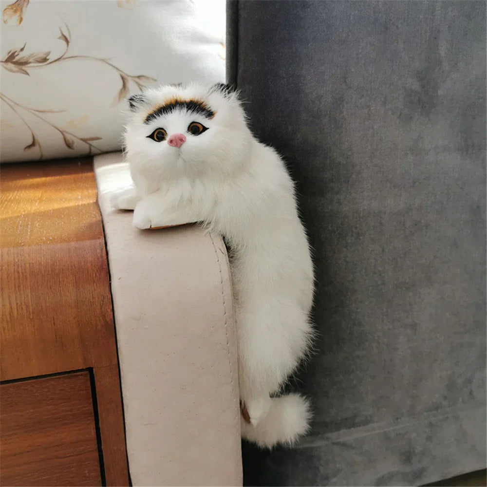 Figura de peluche de gato colgante DecorBites™ para decoración del hogar