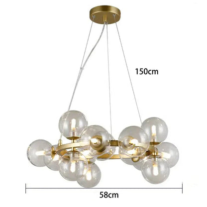 DecorBites™ LED Pendant Light Chandeliers for Modern Home Decor Living Room Dining Room Lighting