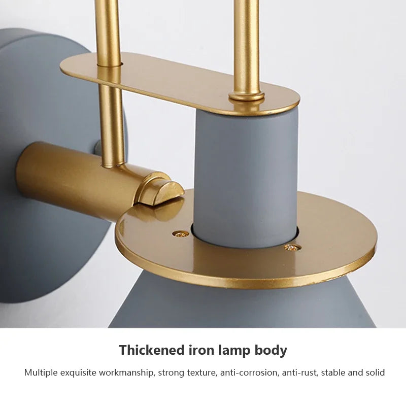 Adjustable Macaron Wall Light
