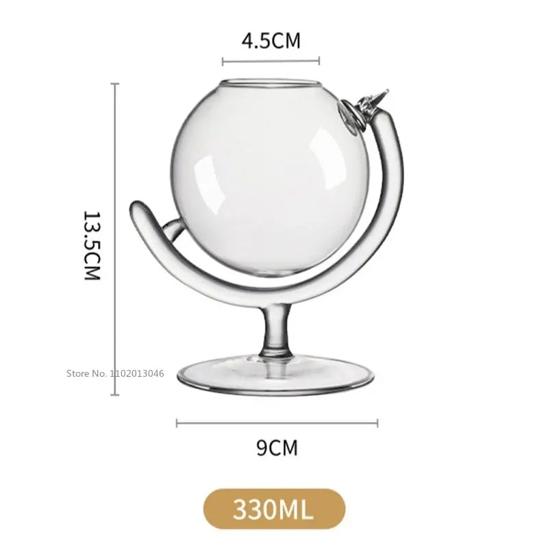 Juego de vasos de vino con forma de globo Decorbites™ para fiestas y eventos en el bar de casa