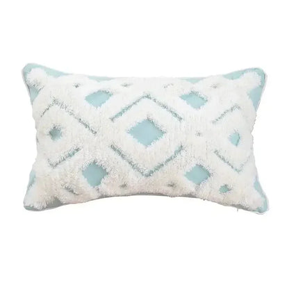 DecorBites™ Bohemian Tufted Tassel Cushion Cover | Plush Embroidered Decorative Pillow for Sofa