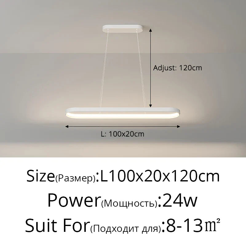 Lámpara de techo LED DecorBites™ para sala de estar, cocina, comedor y estudio. Iluminación interior moderna.