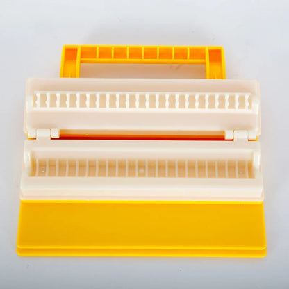 DecorBites™ Brochetas de Carne para Barbacoa, Doble Fila, Multifuncional, Reutilizable, Herramienta para Kebab, Cocina y Camping