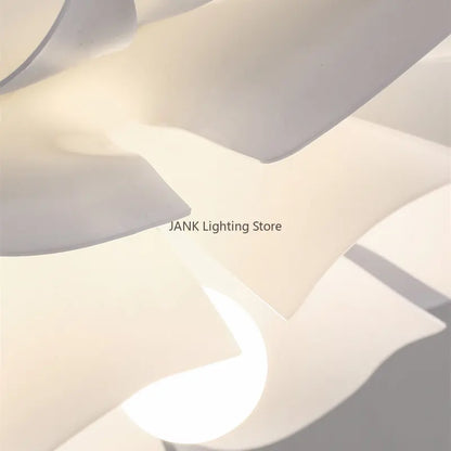 DecorBites™ Acrylic Flower Chandelier LED Pendant Light for Dining and Bedroom Decor