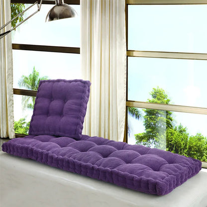 DecorBites™ Indoor Bench Seat Cushion for Backrest Chair Sofa - Thick and Long Pad