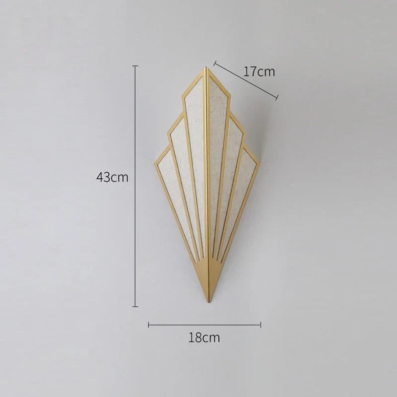 Lámpara de pared de ventilador LED™ Decorbites para iluminación interior - E14 5W