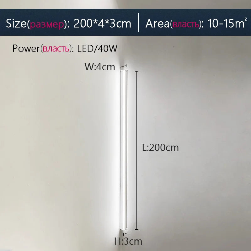 DecorBites™ Elegant Black LED Wall Lamp for Bedroom, Living Room, Aisle, Sofa, & Ceiling