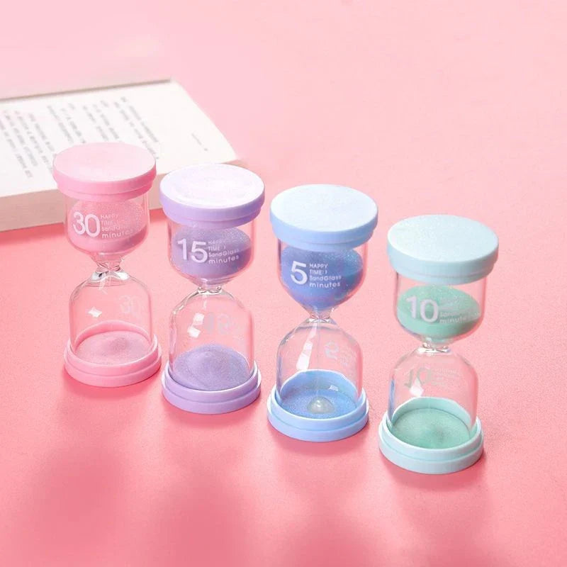 DecorBites™ Hourglass Sand Timer Set for Kids | Home Decor Clock & Gift